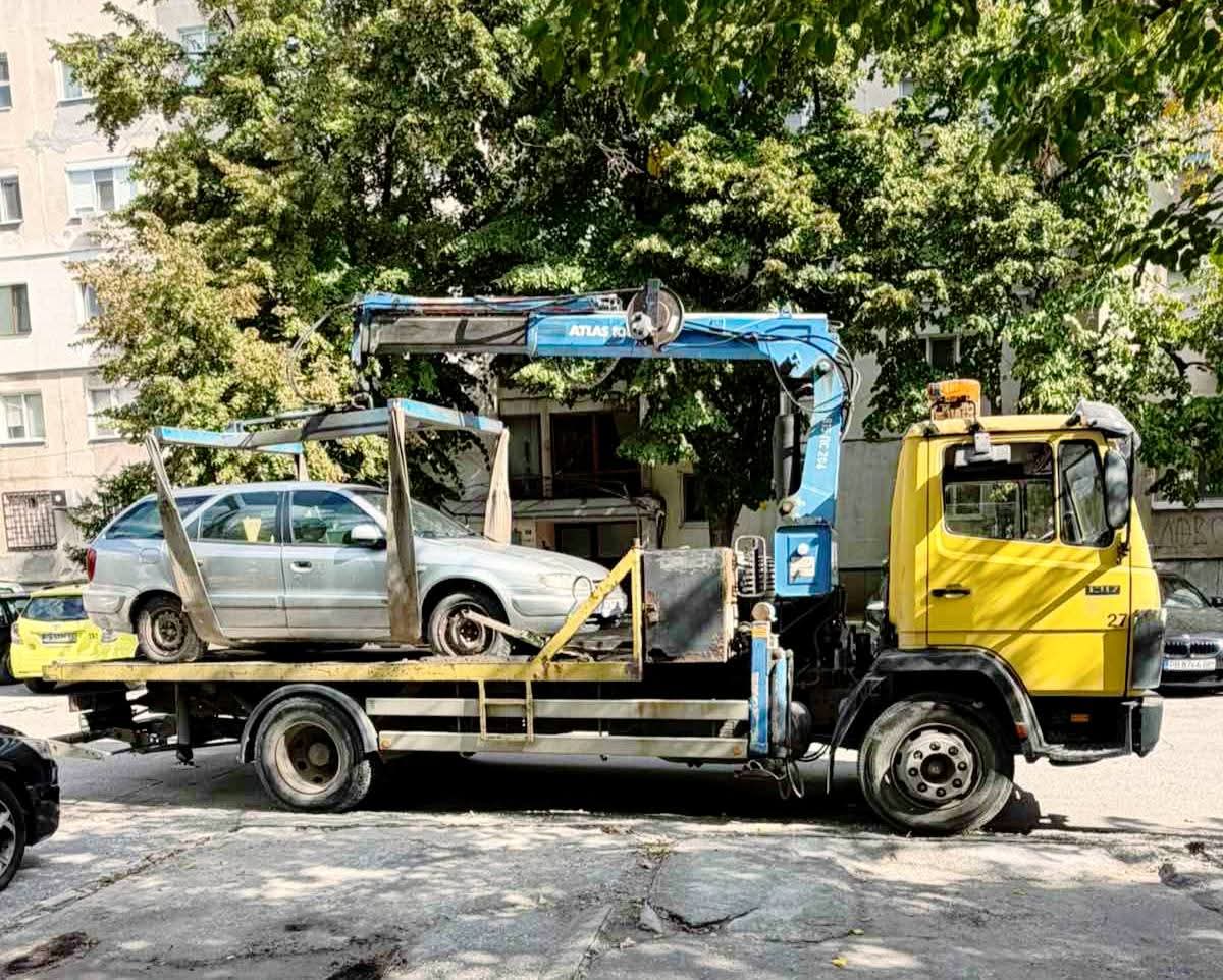 Район „Източен“ с поредна акция по репатриране на стари автомобили